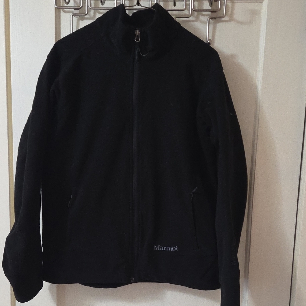 Marmot Women's Large Black Windstopper Fleece Jacket